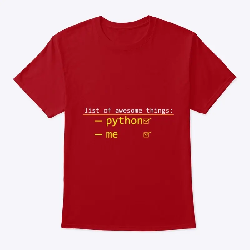 Teeshirt for Software developers.