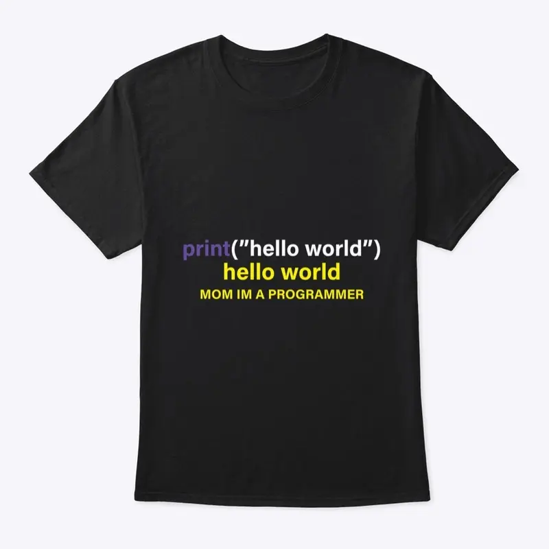 Teeshirt for Software developers.